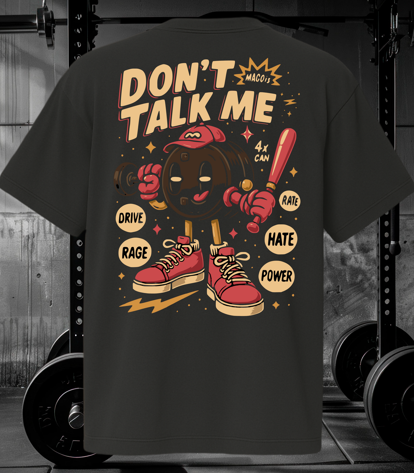 Don`t Talk Me Oversized T-Shirt