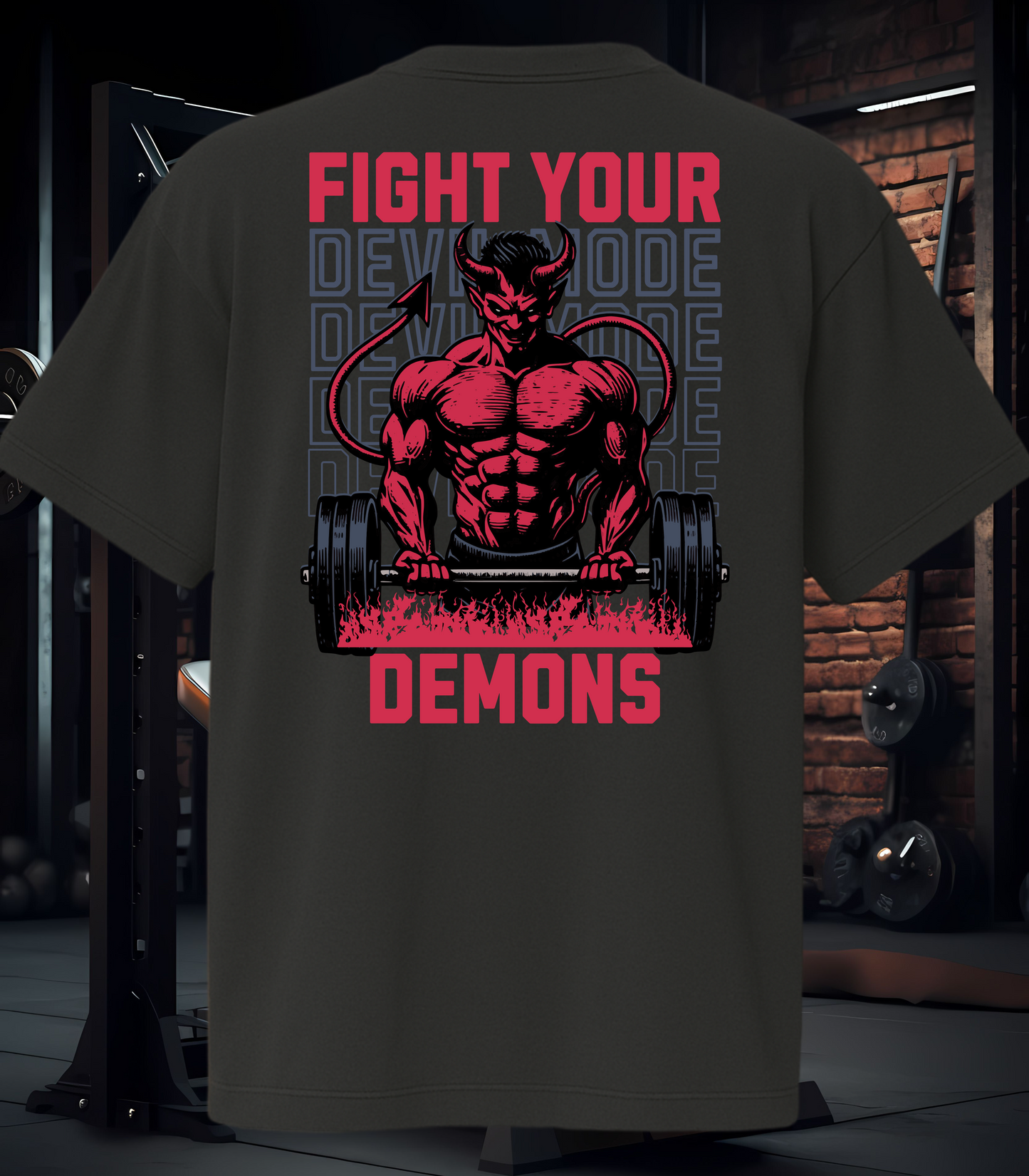 Fight Your Demons Oversized T-Shirt