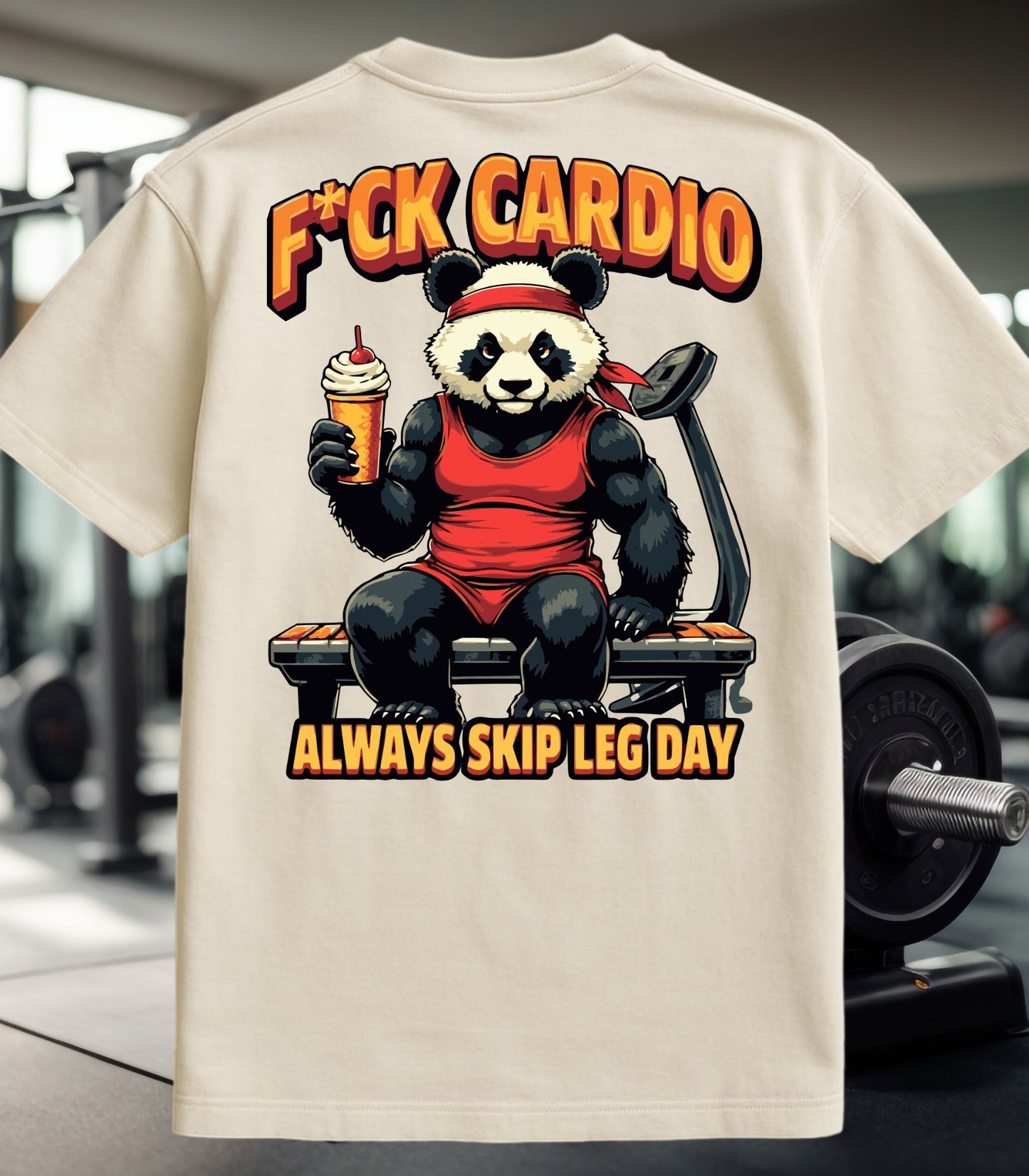 Fuck Cardio Oversized T-Shirt
