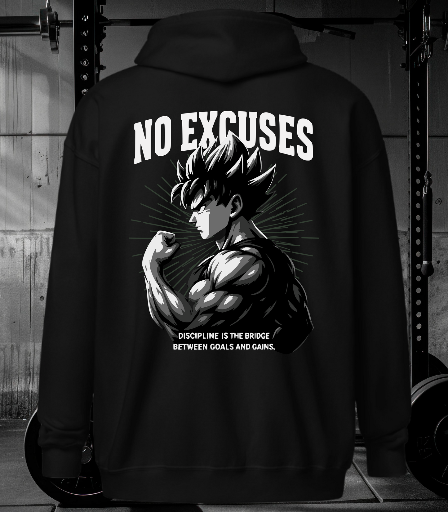 No Excuses Zip Hoodie