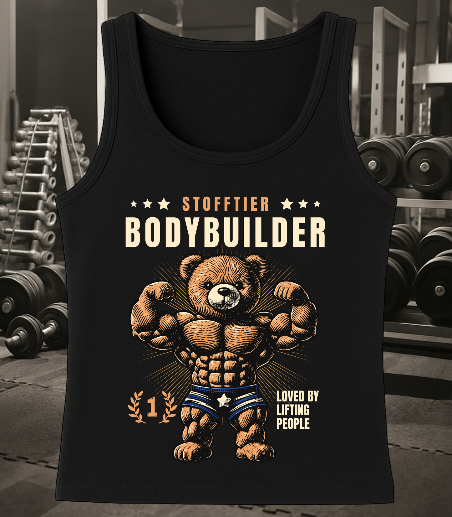 Stofftier Tank Top