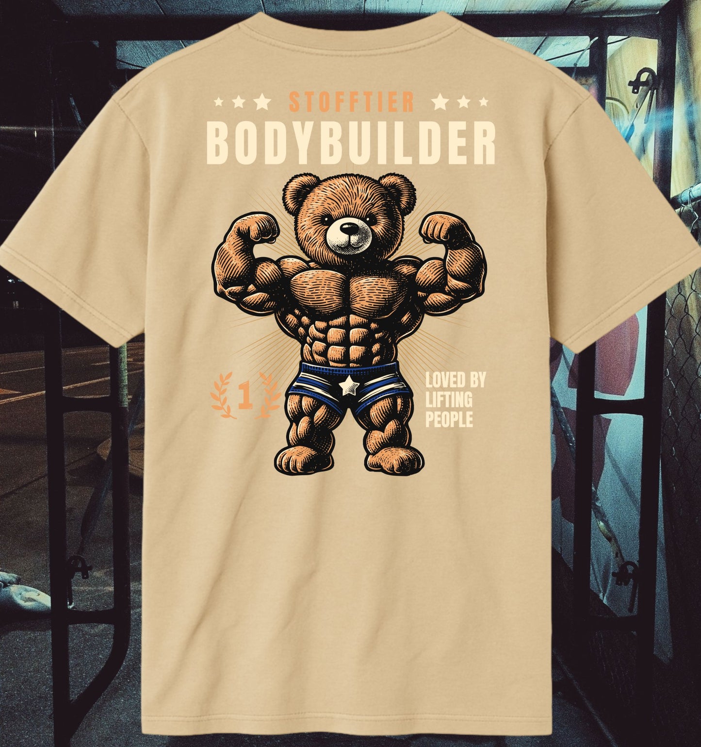 Stofftier Oversized T-Shirt