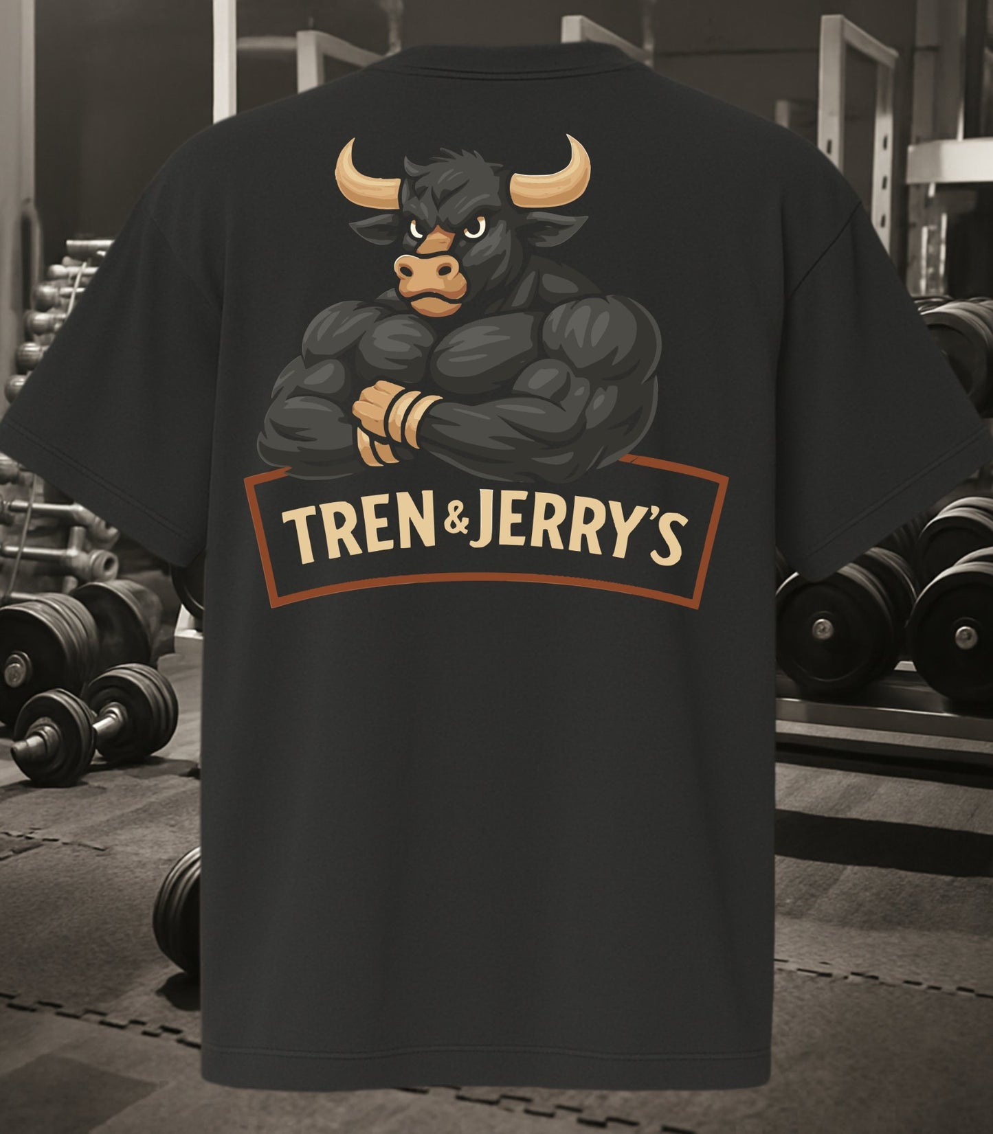 Tren and Jerry`s Oversized T-Shirt