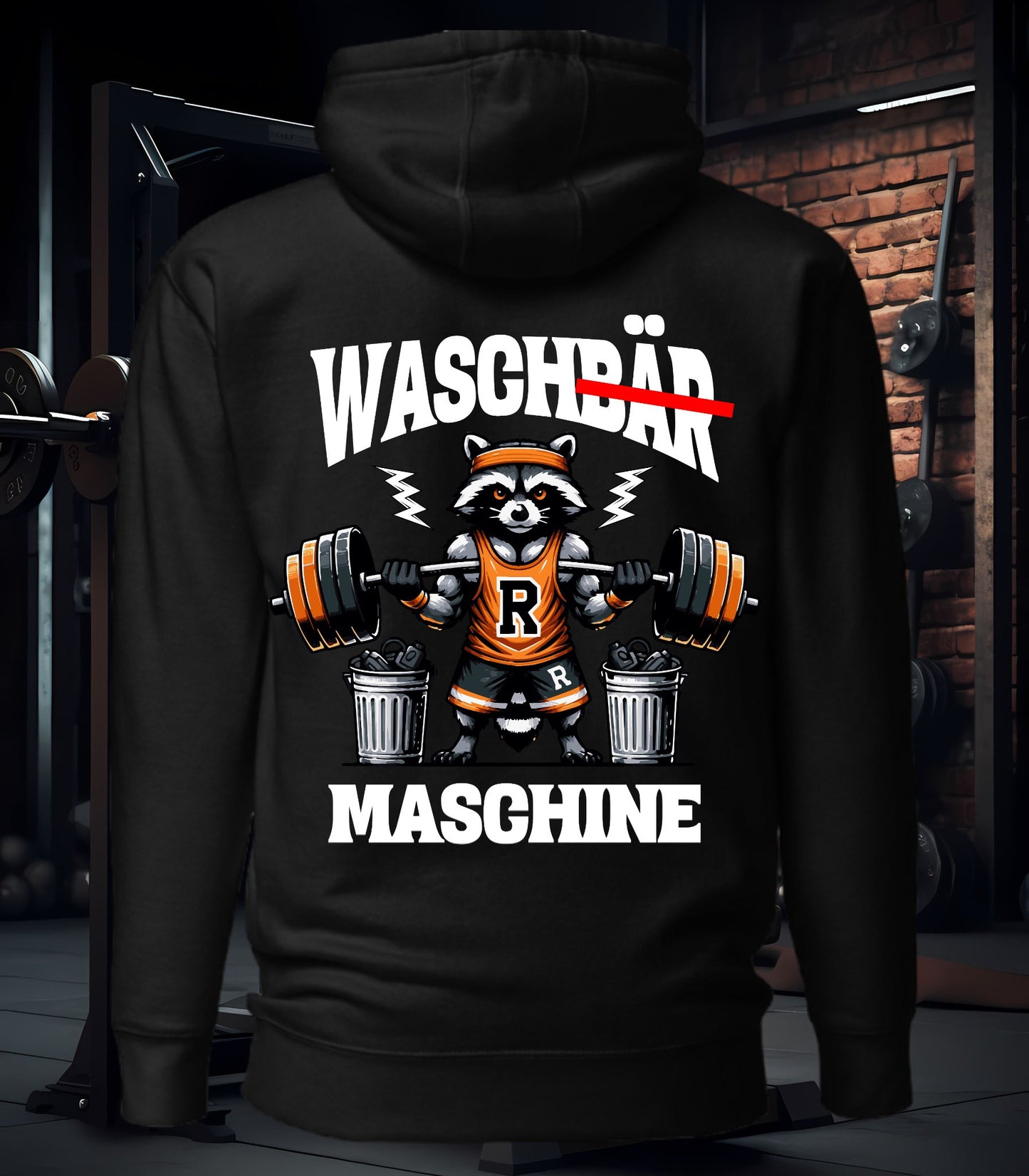 Waschbär Hoodie