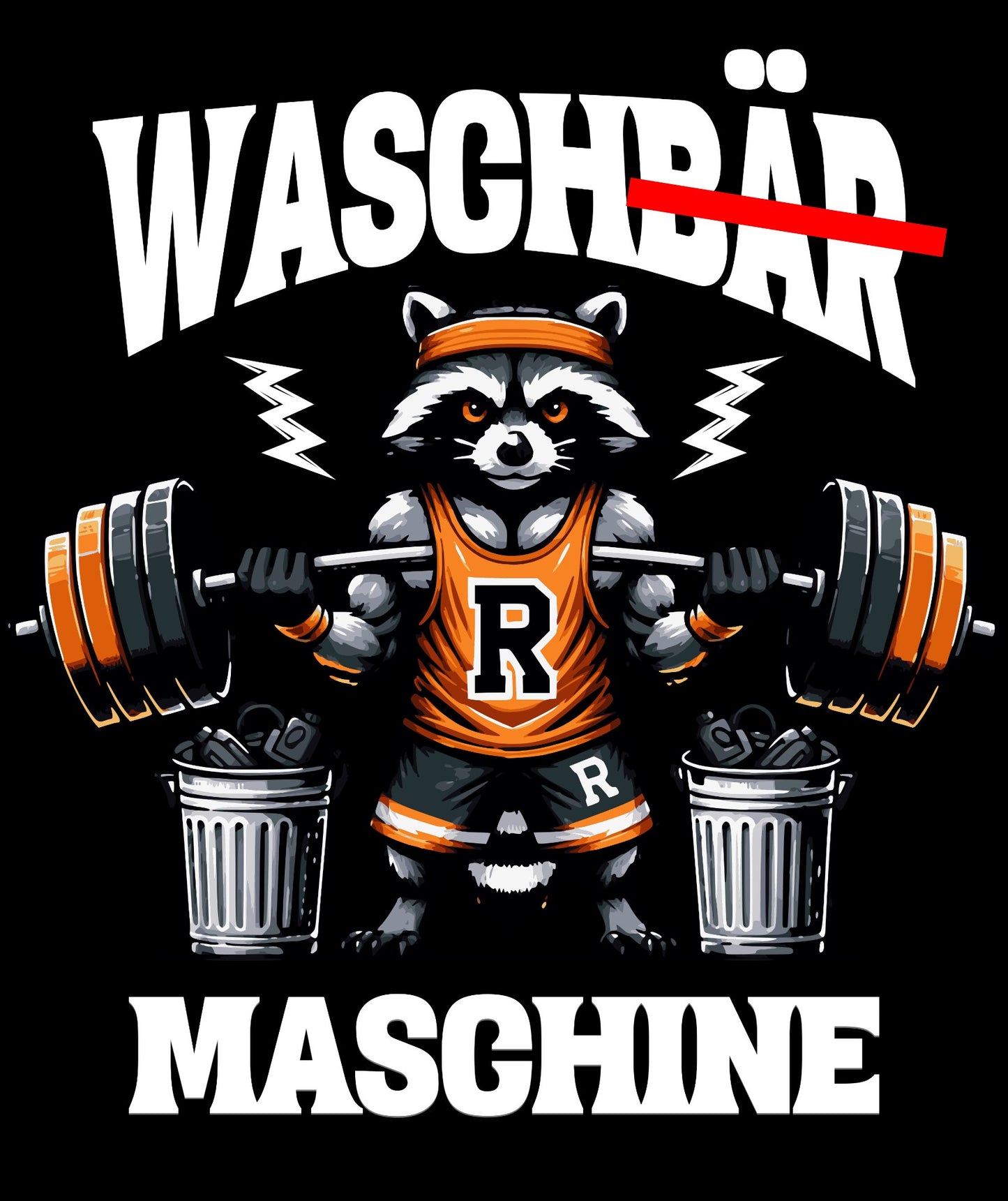 Waschbär Tank Top