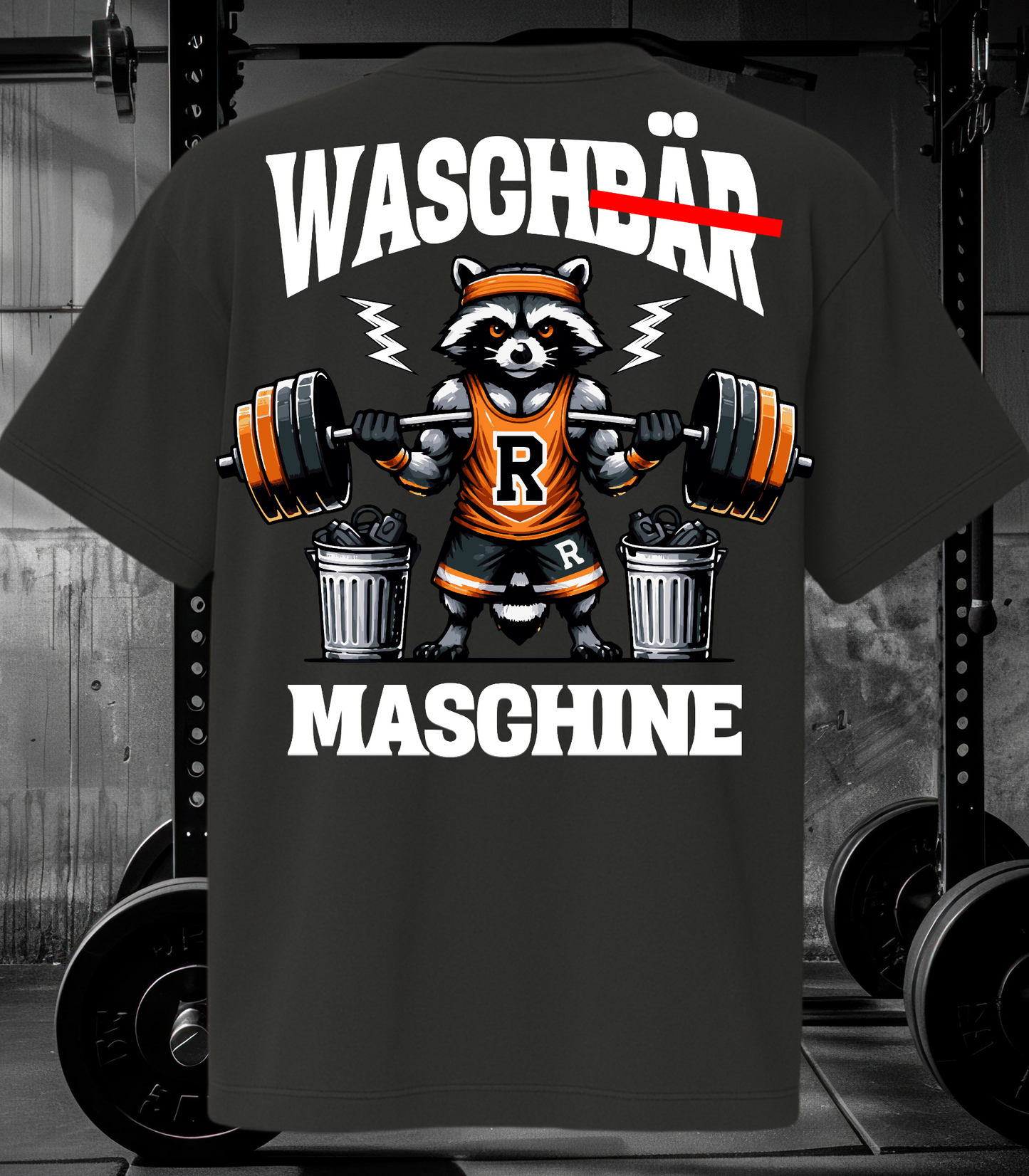 Waschbär Oversized T-Shirt