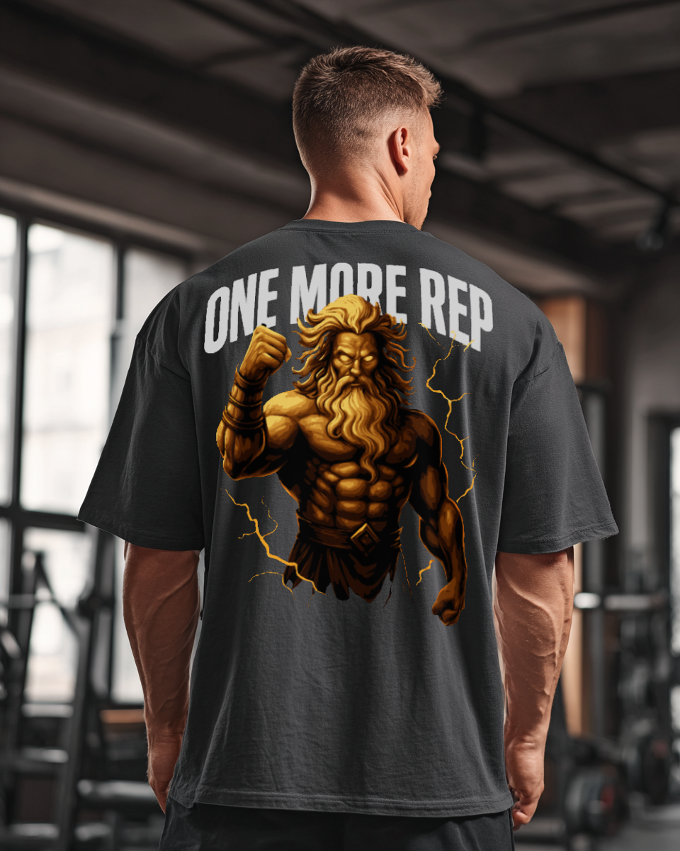 One More Rep Oversized T-Shirt