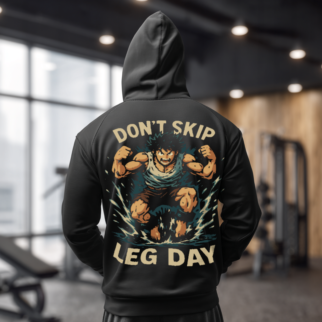 Don`t Skip Leg Day Hoodie