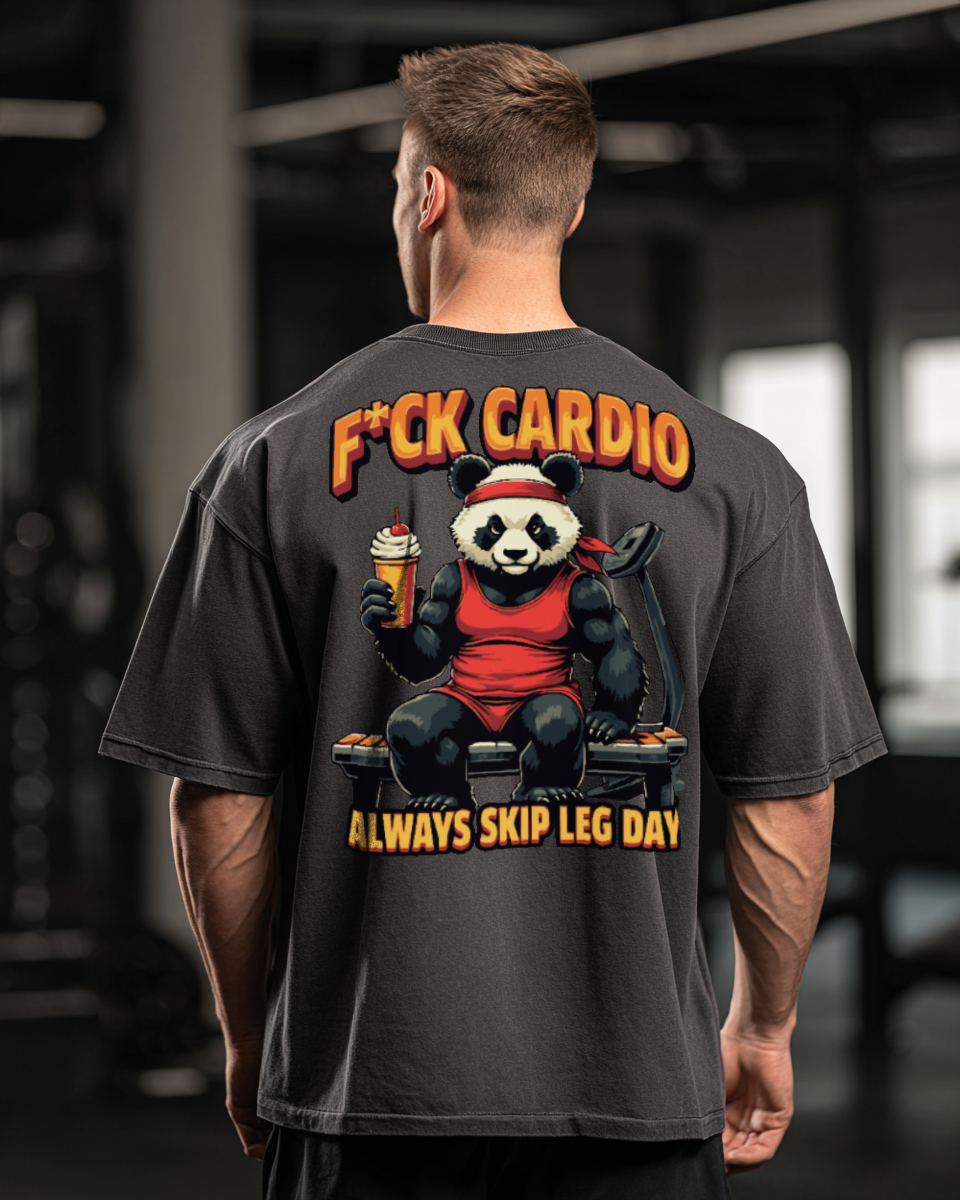 Fuck Cardio Oversized T-Shirt