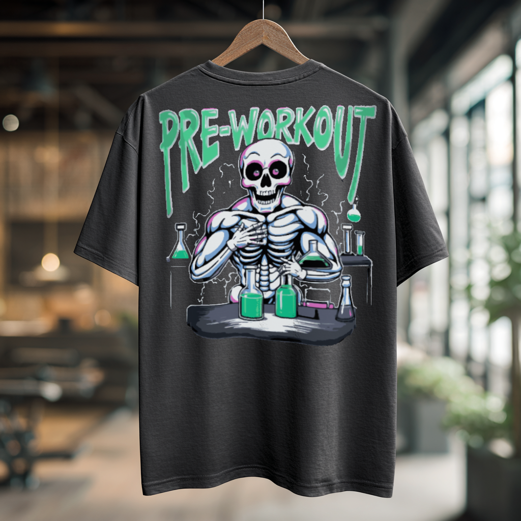 Pre-Workout Oversized T-Shirt