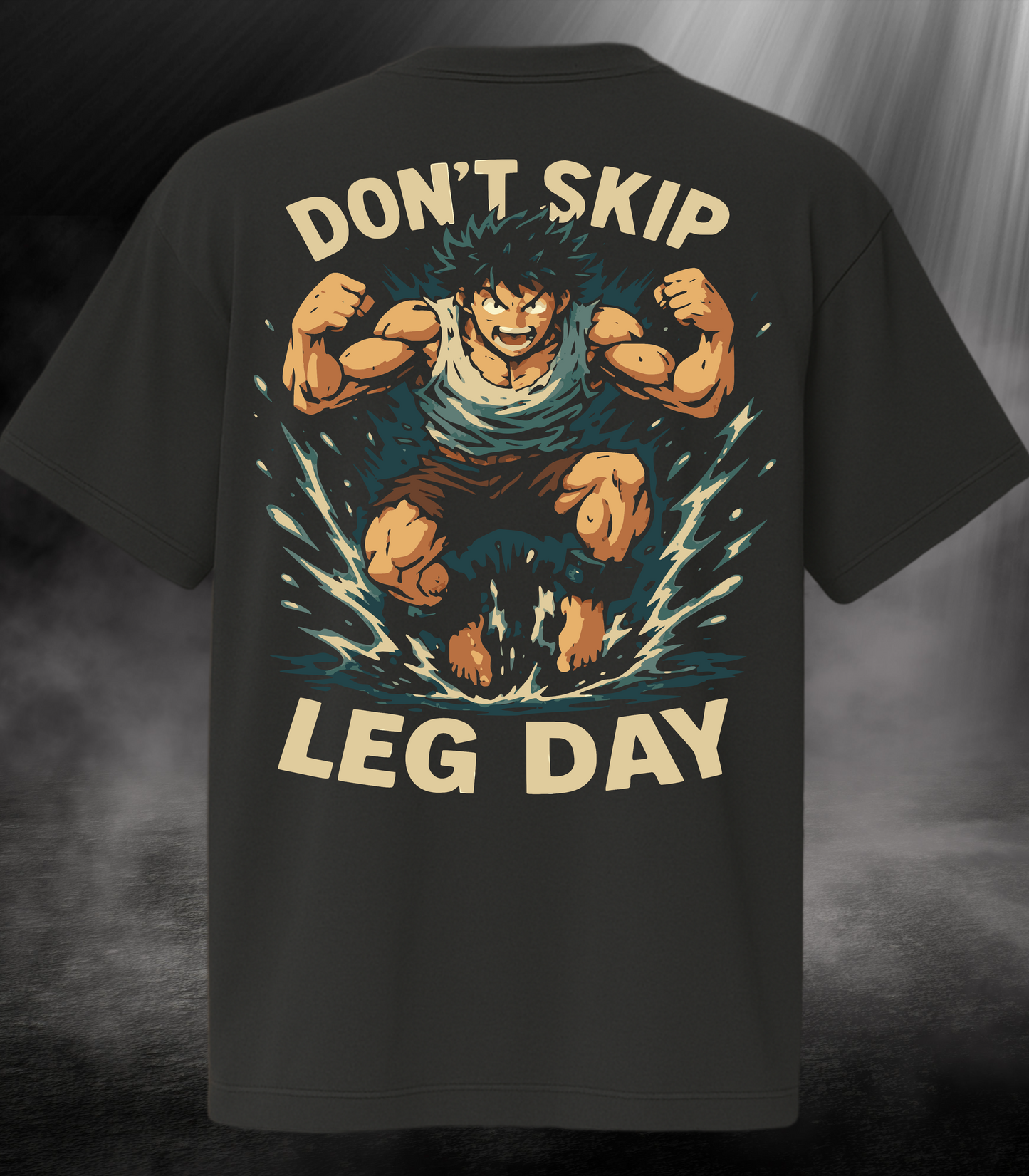 Don`t Skip Leg Day Oversized T-Shirt