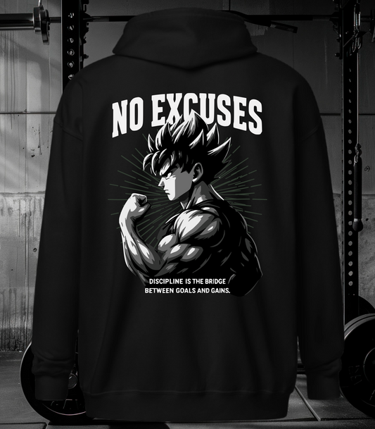 No Excuses Zip Hoodie