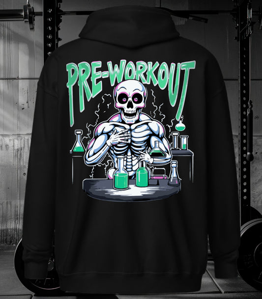 Pre-Workout Zip Hoodie