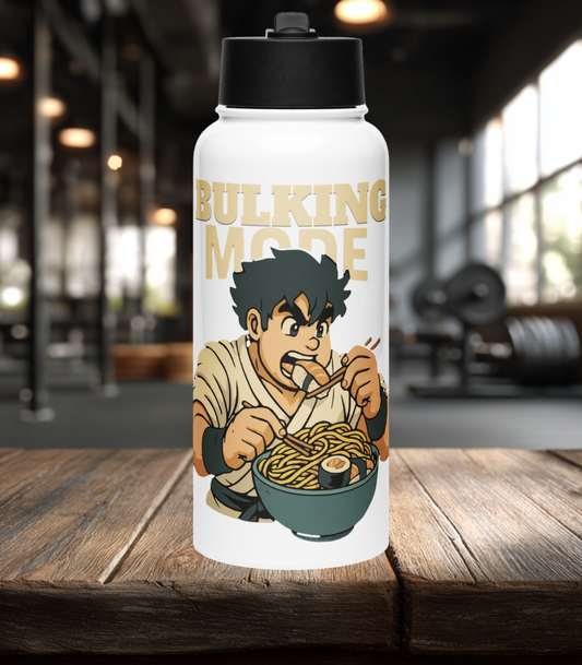 Bulking Mode Edelstahl Trinkflasche