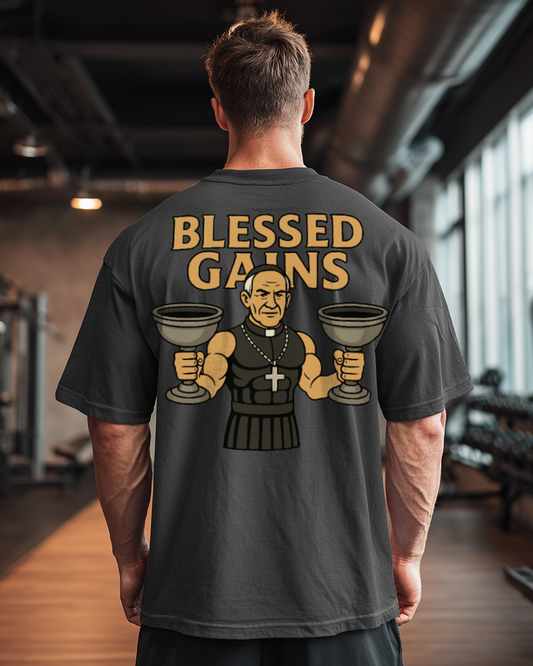 Blessed Gains Oversized T-Shirt