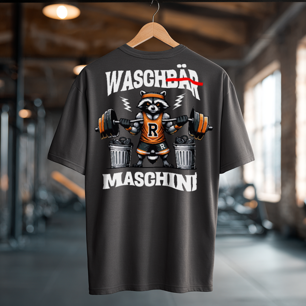 Waschbär Oversized T-Shirt