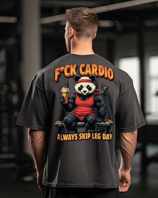 Fuck Cardio Oversized T-Shirt